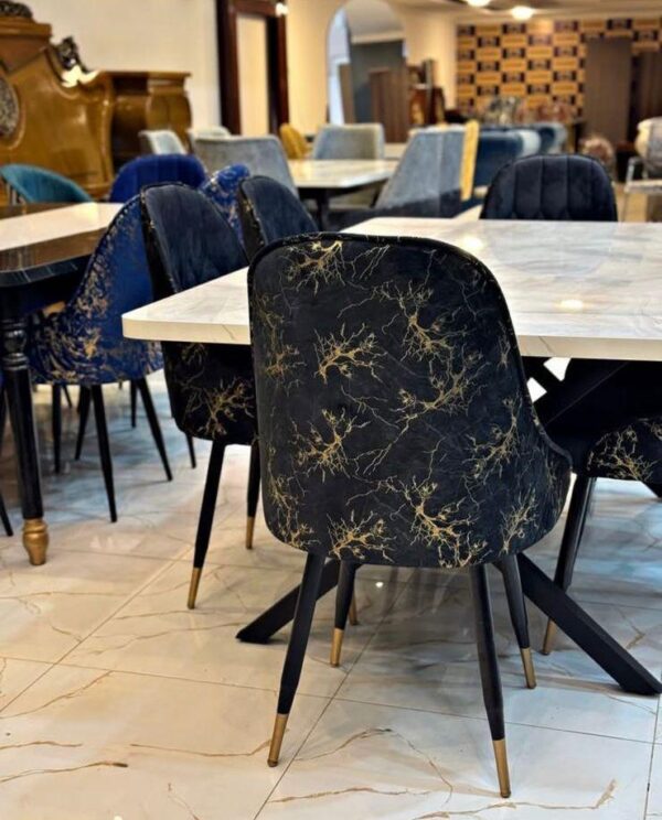 Black & White Dining Table - Image 3